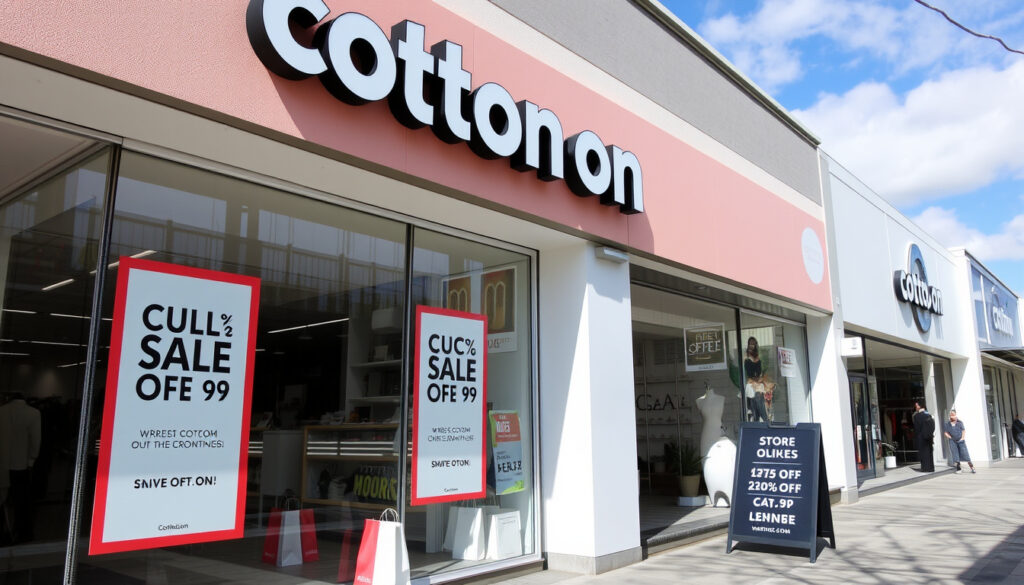 Cotton On Outlet Manukau: Hours, Sales & Discount Codes